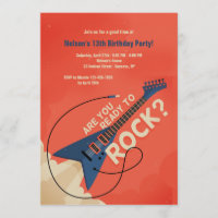 Pronto para o Rock Convite