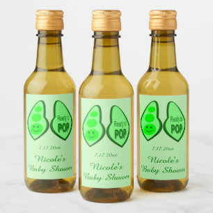 Pronto para Pop Chá de fraldas verde de ervilha g