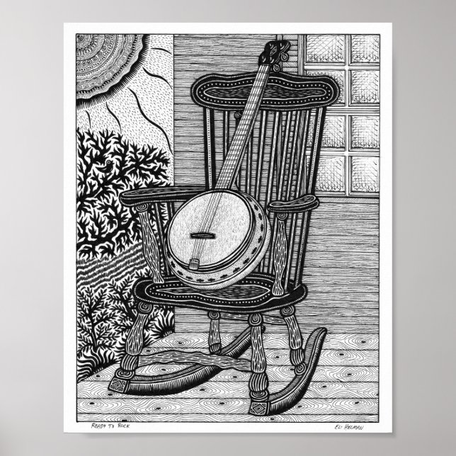 Pronto para Rock Poster (Frente)