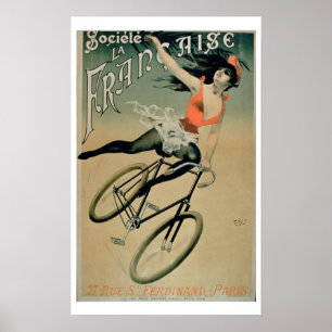 Propaganda de poster de "La Francaise Societe",