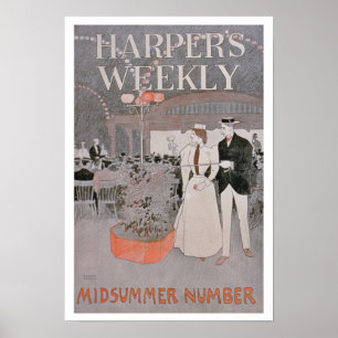Propaganda de poster "harpista semanal", plenos