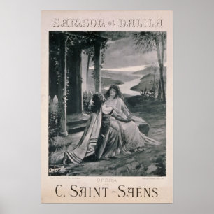 Propaganda de poster 'Samson e Dalila