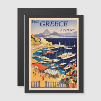 Propaganda de Turismo Vintage Atenas Grécia