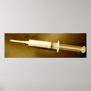 Propofol em sepia poster