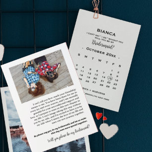 Proposta de dama de calendário de caligrafia elega
