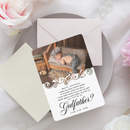 Proposta de Foto Elegante do padrinho