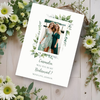 Proposta de Fotografia de Bridesmaid com Quadro de