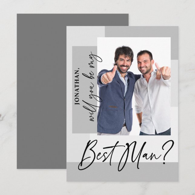 Proposta de Melhor Amigo para Foto (Frente/Verso)