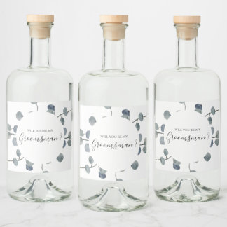 Proposta de Padrinhos de casamento Eucalyptus Gree