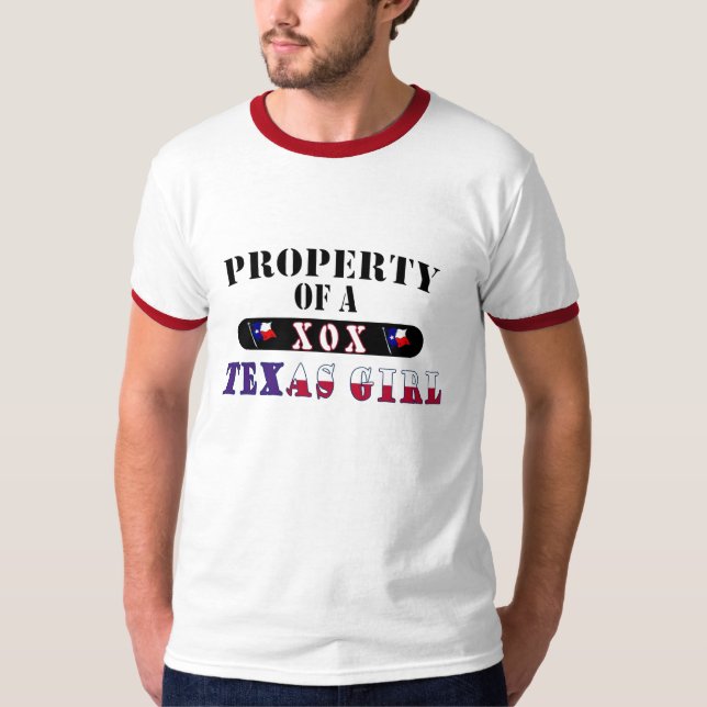 Propriedade da camisa da menina de TEXAS (Frente)
