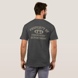 Propriedade Da Camisa Do Departamento De Química
