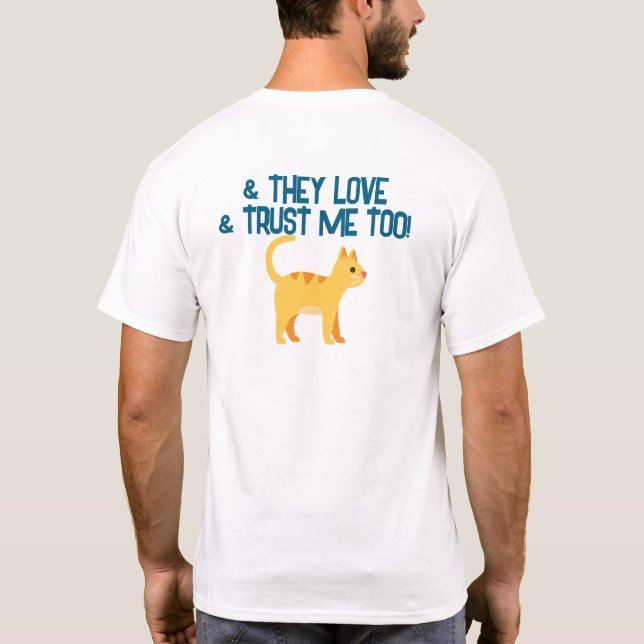 Proprietário de Cachorro Camisa Personalizável - A (Verso)