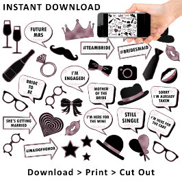 Props para impressão do Partido do Chá de panela D