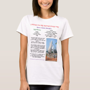 Prorogue Pierogi Day by RoseWrite T-Shirt