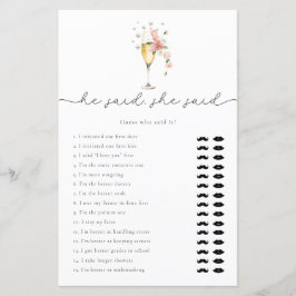 Prosecco Floral Rosa Disse Que Disse Que Disse Jog