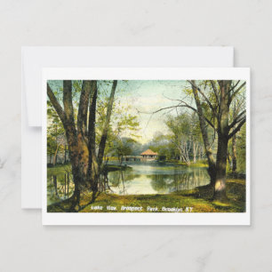 Prospect Park, Brooklyn NY, Cartão postal de 1908