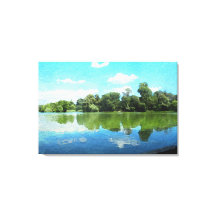 Prospect Park Lake nº 2 Canvas
