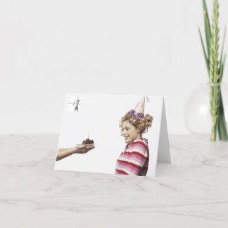 Prospera o cartão de aniversário