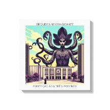 PROTEÇÃO AOS TRÊS PODERES - impressão em tela