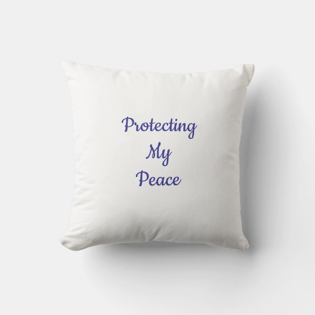 Proteger Minha Paz Almofada (Frente)