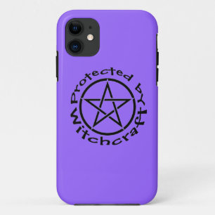 Protegido pela capas de iphone de Witchcraft Purpl