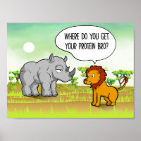 Proteína do Vegan, poster