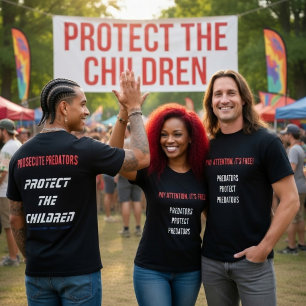 Proteja As Crianças - P3 T-Shirt