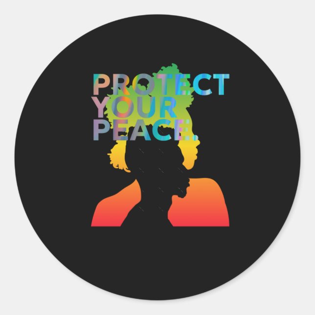 Proteja o seu adesivo de paz (Frente)