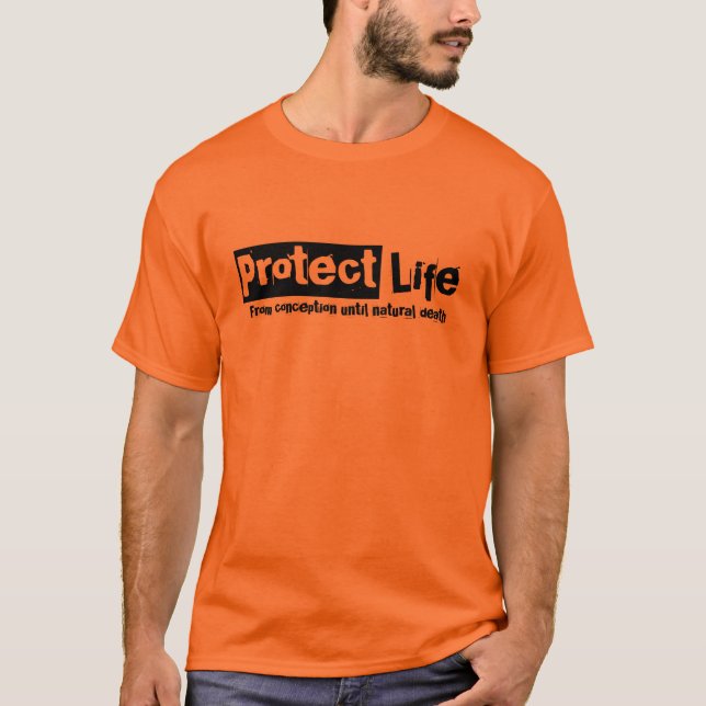Proteja o t-shirt v2 da vida (Frente)