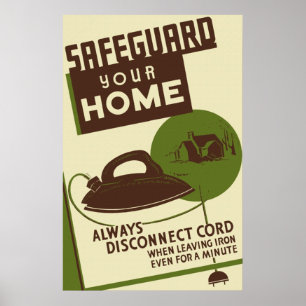 Proteja seu poster Home