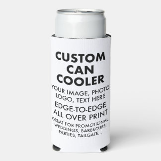 Protetor de Lata Personalizado Slim em Branco