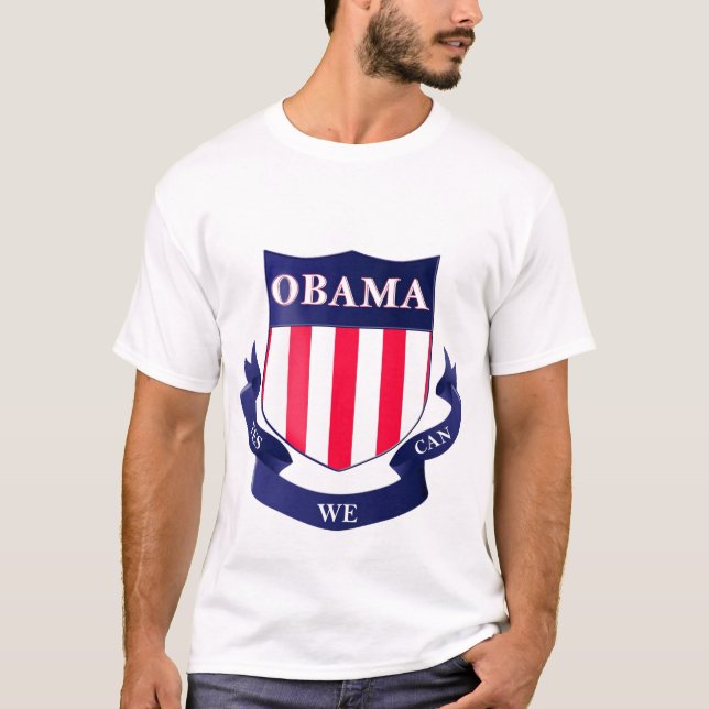 Protetor de Obama e t-shirt dos EUA (Frente)