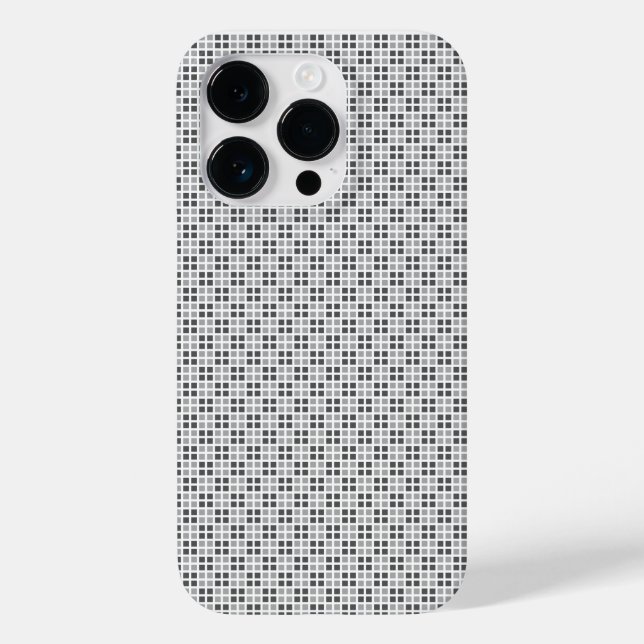 Protetor Micro Checkered White iPhone (Verso)