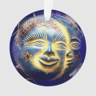 protetor solar/ ornamento de face lunar