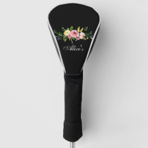 Protetores de Cabeça de Golfe Florais