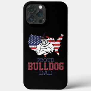 Proud Bulldog Dog Pai, Bulldog Dia de os pais Gift