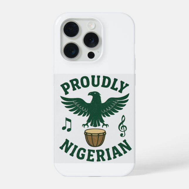 Proudly Nigerian Case – Bold. Strong. Unapologetic (Verso)