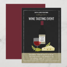 Provando/Vinho e convite à apresentação de queijo