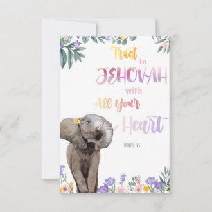 Proverb 3:6 Confie em Jeová com todo seu coração