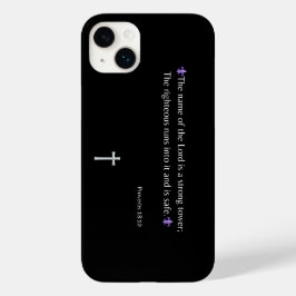Proverbs 18:10 Bíblia Verse iPhone / iPad case