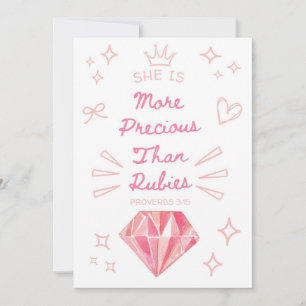 Proverbs 31 Cartão Cristão Para Filha