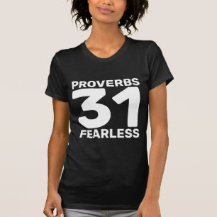 PROVERBS 31 T-Shirts SEM MEDO