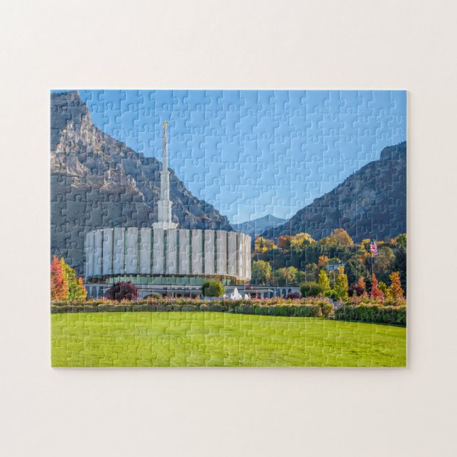 Provo Temple Quebra-cabeça (Horizontal)
