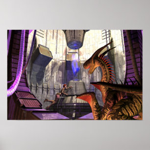 Próximo Chase End (18" x 12") Art Impressão Poster