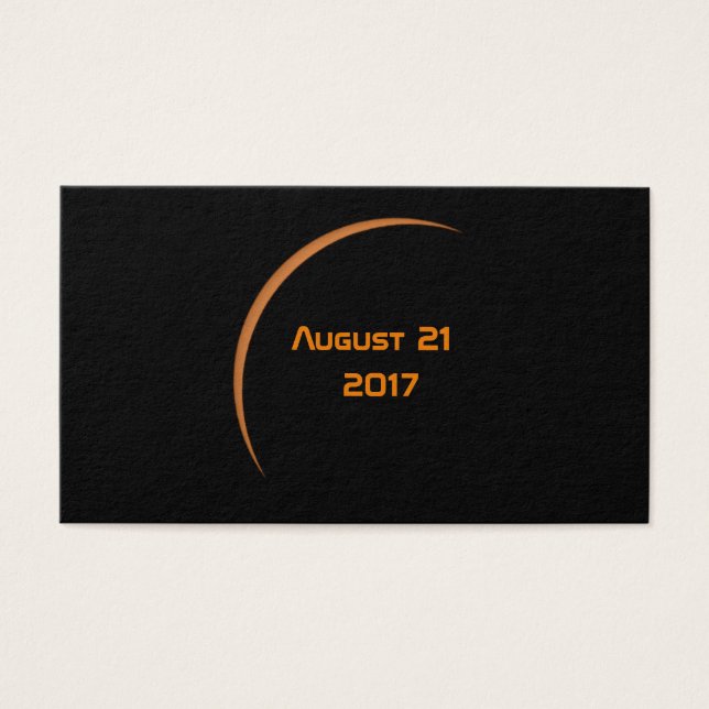 Próximo do Máximo 21 de agosto de 2017 Eclipse Sol (Frente)