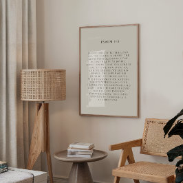 Psalm 100 Christian Fall Impressão