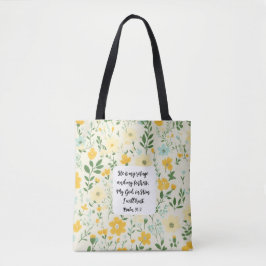 Psalm 91:2 Christian Tote Bag