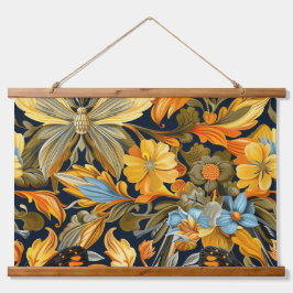 Psicodélica de tapeçaria Botânica