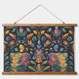 Psicodélica de tapeçaria Botânica