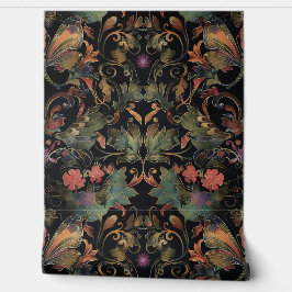 Psicodélica de tapeçaria Botânica